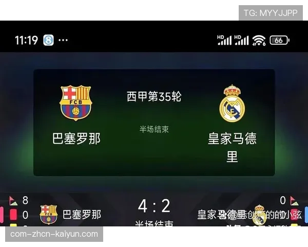 国家德比半场战报：皇马控球不占优却射门压制巴萨